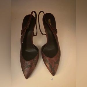 Micheal Kors snake heels